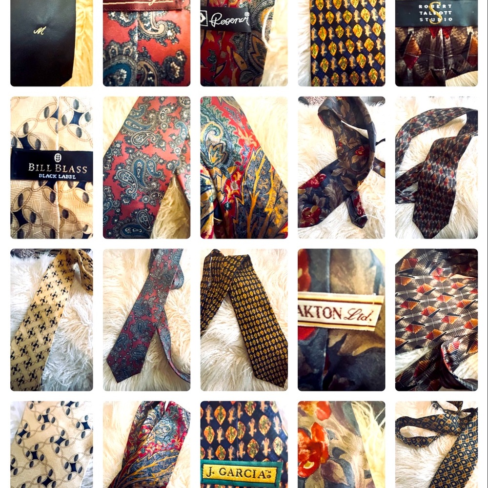 Assortment of ties